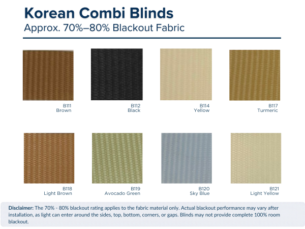 General - Korean Combi Blinds 03 General - Korean Combi Blinds 03
