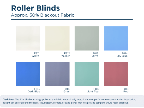 General - Roller Blinds 1 General - Roller Blinds 1